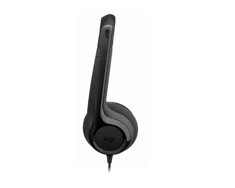 H390 Stereo USB-C slušalice sa mikrofonom crne