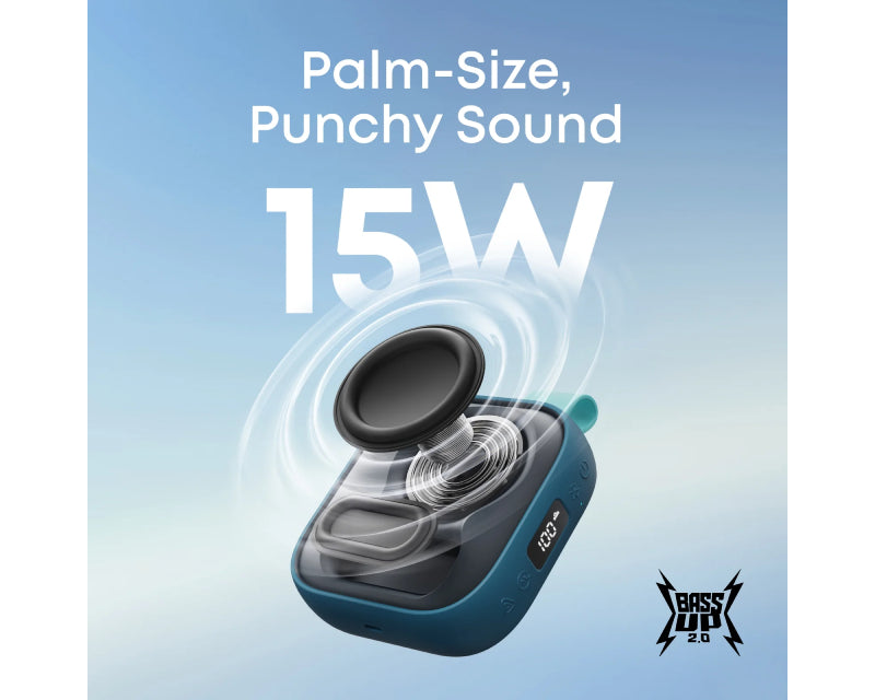 Soundcore Boom Go 3i 15W prenosni bluetooth IP68 zvučnik plavi