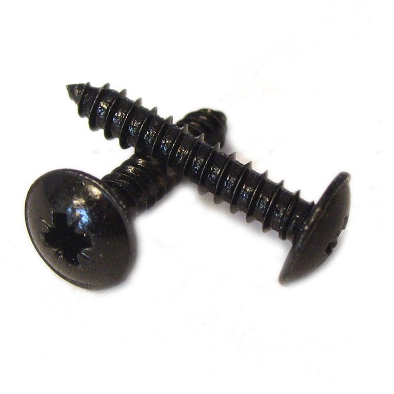 Tapping Screw, 4*12 (Black Zinc)
