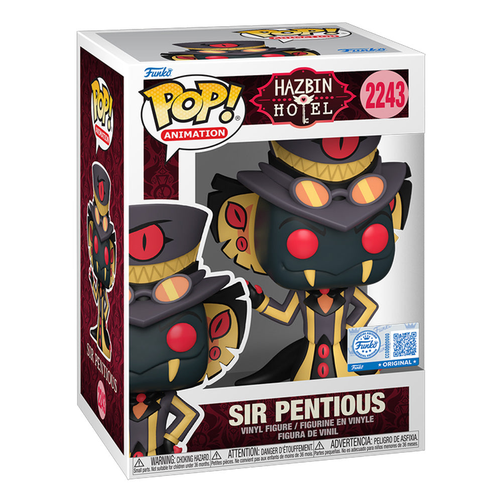 Funko POP! Animation: Hazbin Hotel - Sir Pentious w/Chase