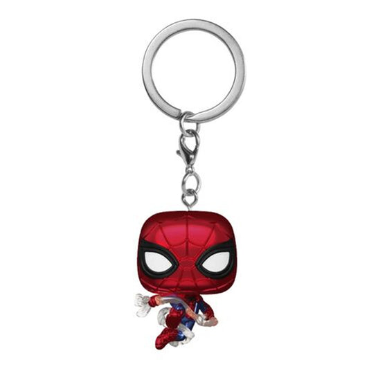 Funko POP! Keychain: Spider-Man Brand New Day - Spider-Man (Metallic)