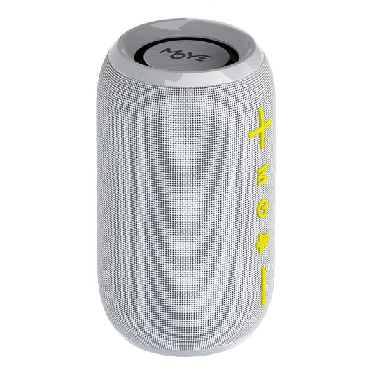 EchoGo Bluetooth Speaker Light Gray