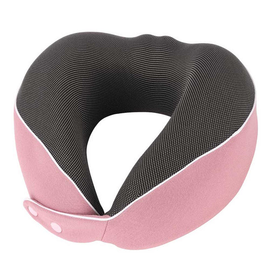 Memory Foam Neck Pillow - Pink