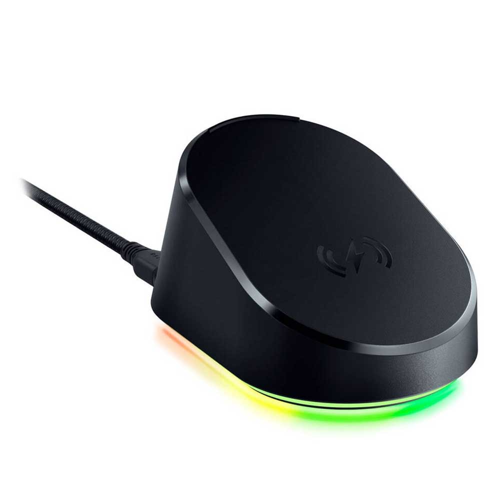 Razer Mouse Dock Pro + Wireless Charging Puck Bundle