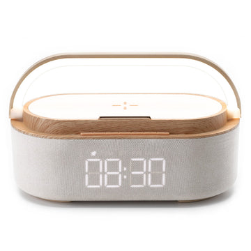 Moye Aurora Plus Radio, Lamp with Clock and Wi-Fi Charger