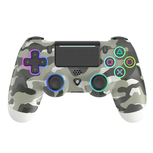 PlayPro 4 Wireless Controller Grey Camo - PS4/PS3/PC/Android/IOS/SD