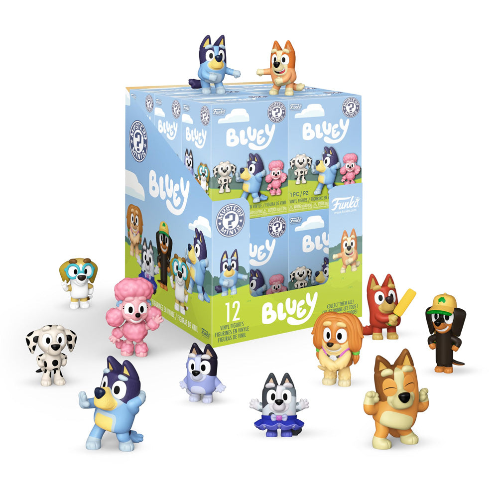 Funko Mystery Minis: Bluey 12PC PDQ