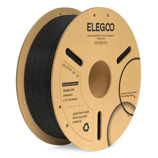 PLA+ filament 1.75mm 1kg - Black