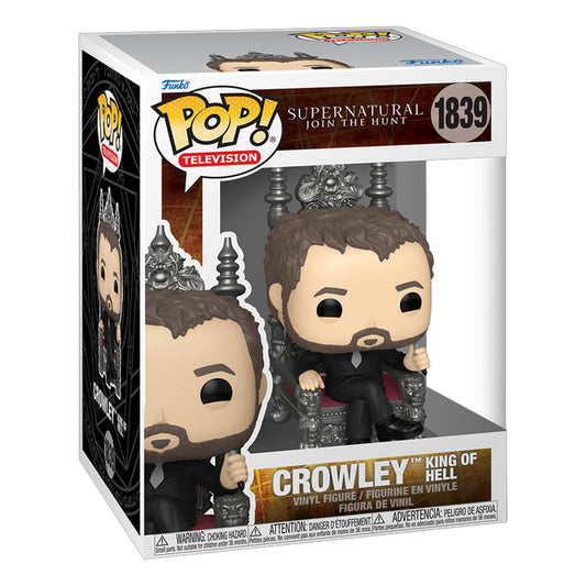 Funko POP! Premium: Supernatural S6 - Crowley King Of Hell