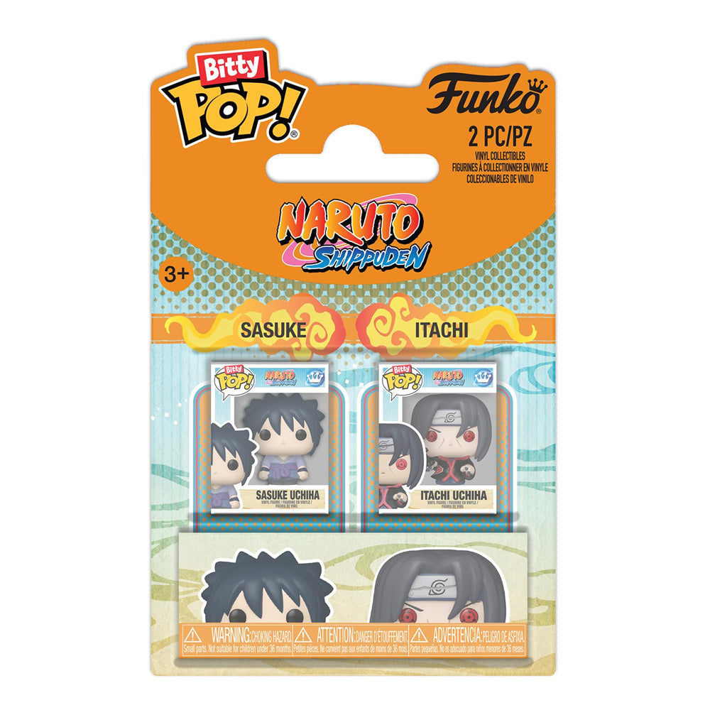 Funko Bitty POP!: Naruto - Sasuke & Itachi 2PK