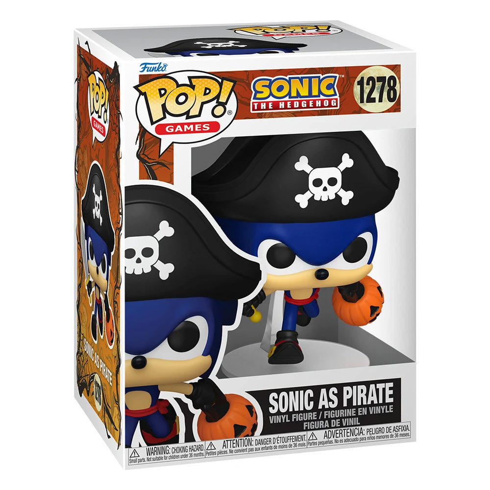 Funko POP! Games: Sonic S11 - Sonic As Pirate
