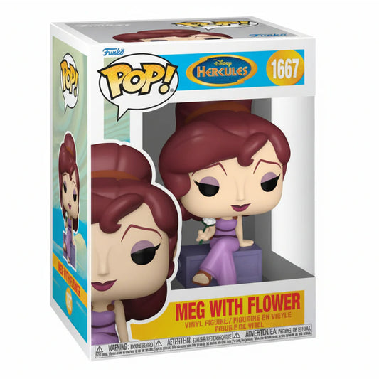 Funko POP! Disney: Hercules S4 - Meg w/Flower