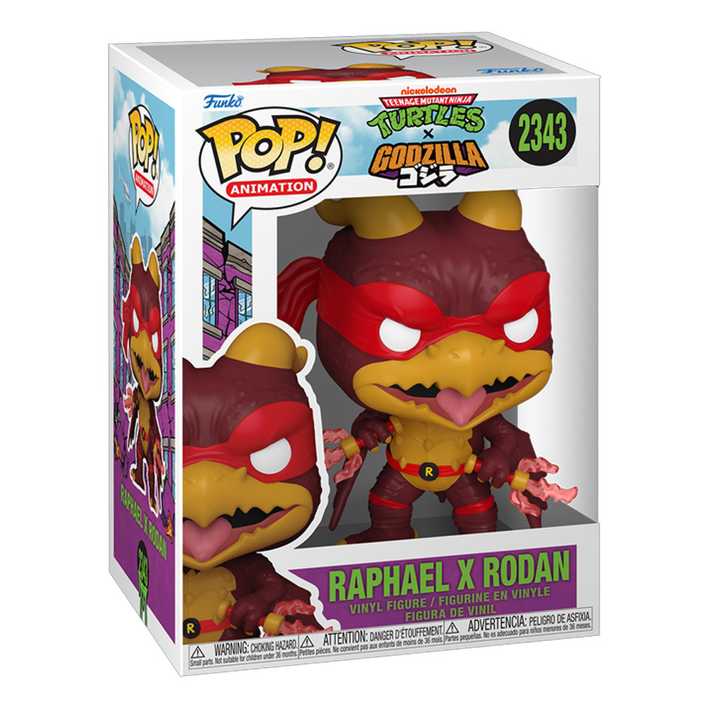 Funko POP! Animation: Godzilla x TMNT - Raphael X Rodan