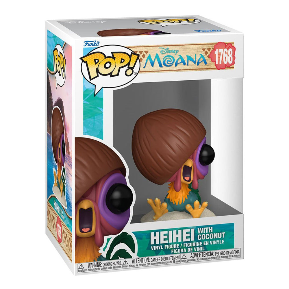 Funko POP! Disney: Moana S3 - Hei Hei w/Coconut