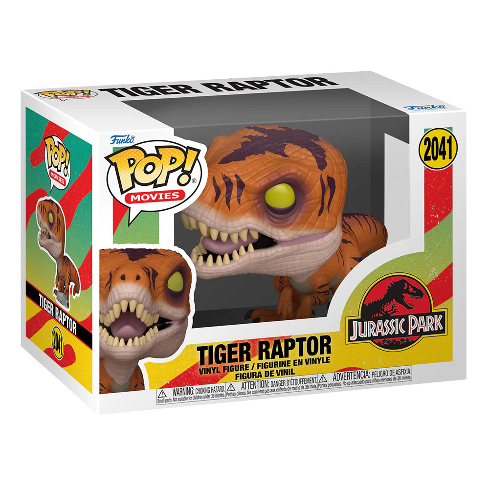 Funko POP! Movies: Jurassic Park S3 - Tiger Raptor
