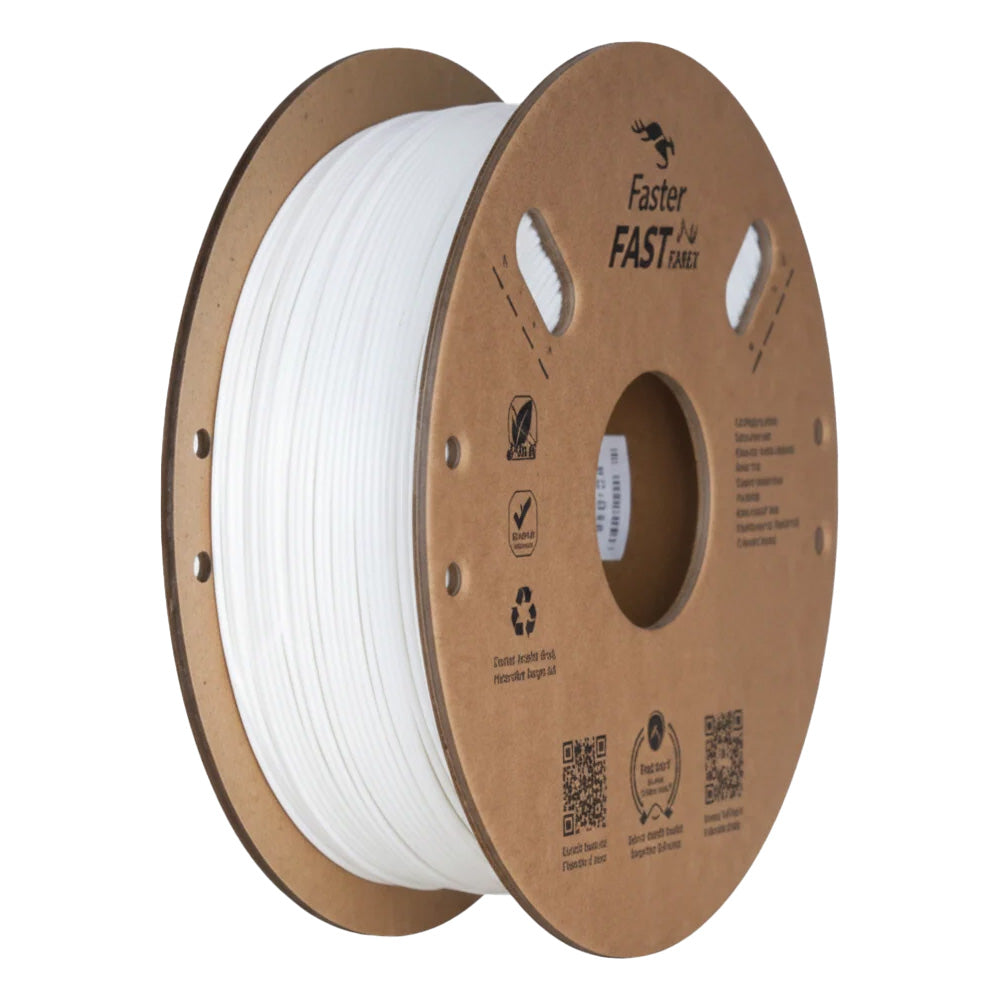 End Fast PLA White