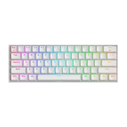 Draconic K530 PRO Mechanical Gaming Keyboard - BT, RGB, Red switch, White