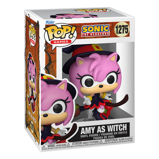 Funko POP! Games: Sonic S11 - Amy On Broom
