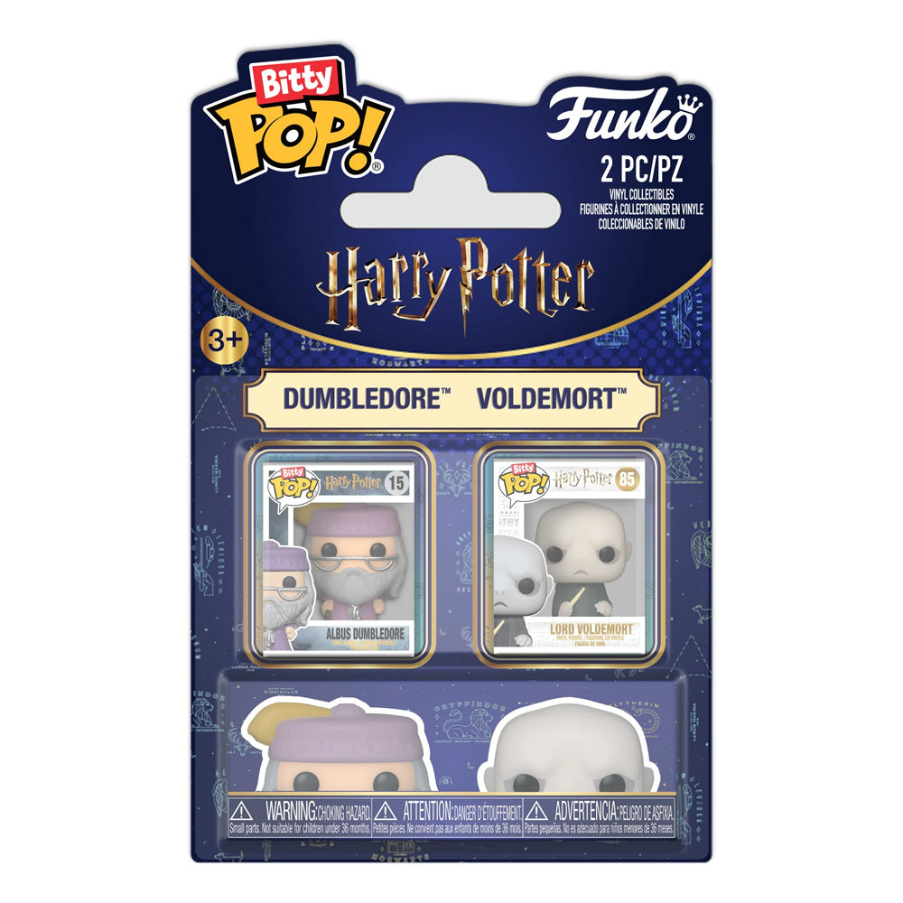 Funko Bitty POP! Harry Potter - Dumbledore/Voldemort 2PK
