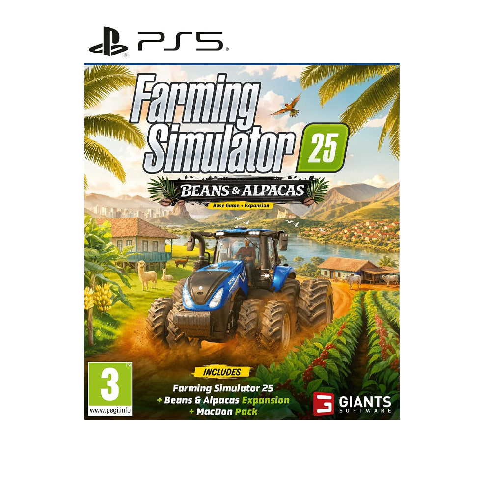 PS5 Farming Simulator 25 - Beans & Alpacas Edition