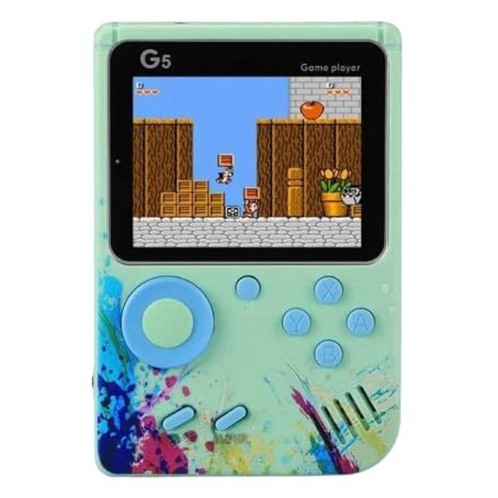 Gaming Console - G5 Handheld Console (Green-Blue)