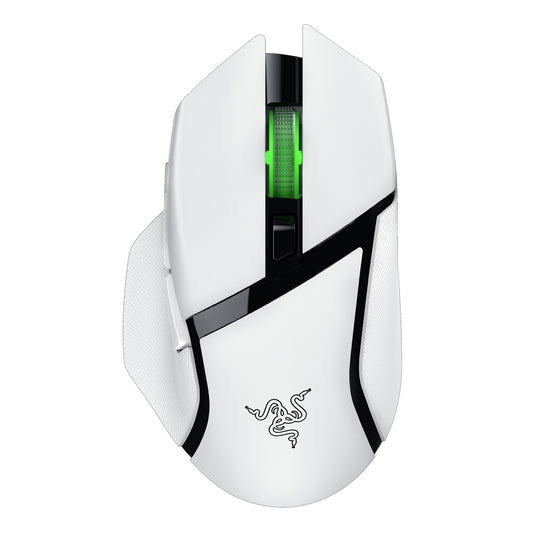 Basilisk V3 X HyperSpeed - Wireless Ergo Mouse - White Edition