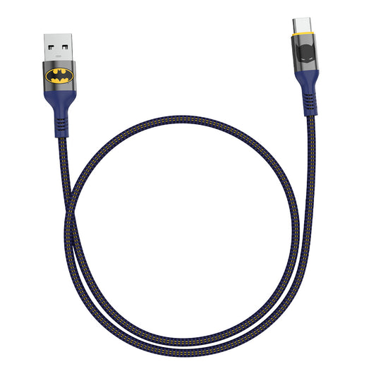 WB Moye Batman USB-A to USB-C Charging Cable 01 1M