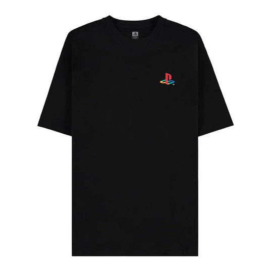 Playstation - Men's Back Console Short Sleeved T-Shirt (XL)