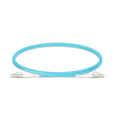 Innoptical LC/LC Fiber Optic Patch Cable,Duplex,OM3 MM 2m Aq