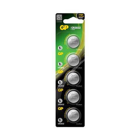 GP baterije CR2032-2CPU5 Lithium Coin