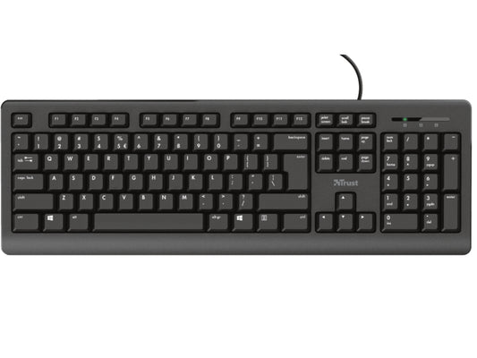 Tastatura TRUST Primo žicna/US/crna