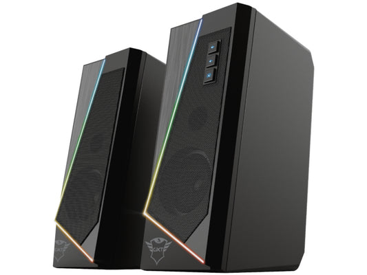 Zvucnik TRUST GXT609 ZOXA RGB 2.0/12W(6W RMS)/crna