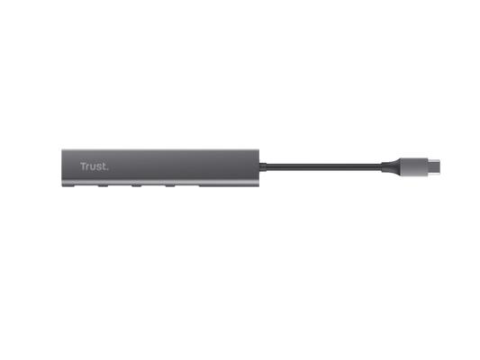 Adapter TRUST HALYX USB-C HUB-3.2/4xUSB/siva