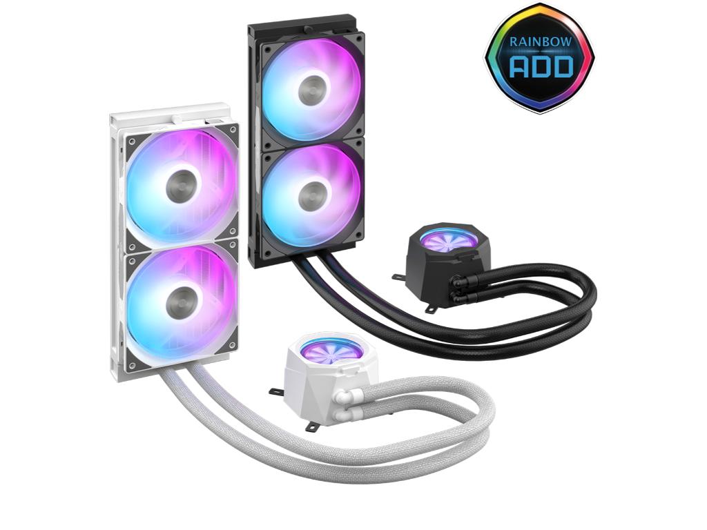 Ventilator XIGMATEK Infinity G20A Arctic/ARGB/remote kontroler/3x120mm/bela