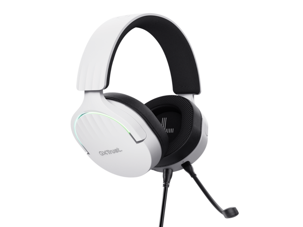 Slušalice TRUST GXT490W FAYZO 7.1/ USB/bela