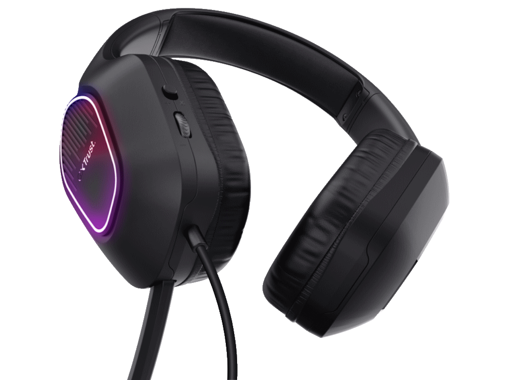 Slušalice GXT416 ZIROX LED/crna