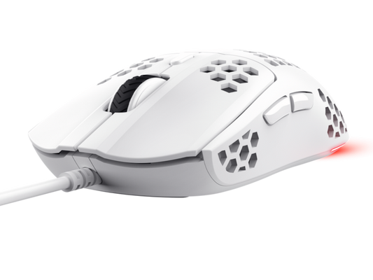 Miš TRUST GXT928W HELOX žicni/gaming/bela