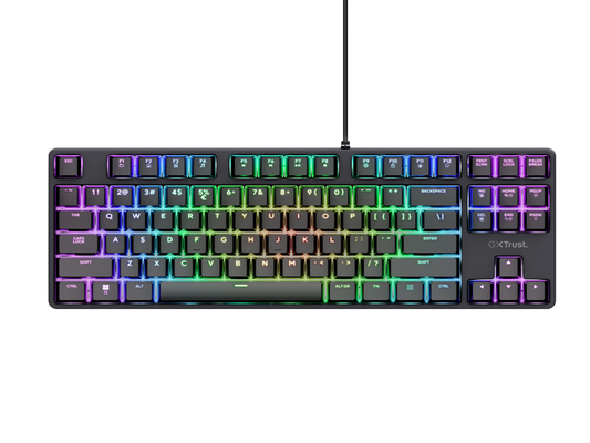 Tastatura TRUST  GXT864 CADA TKL GAMING KEYBOARD US