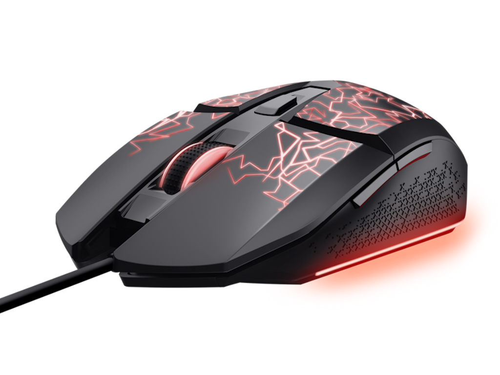 Miš TRUST GXT113 FELOX LED GAMING/crna