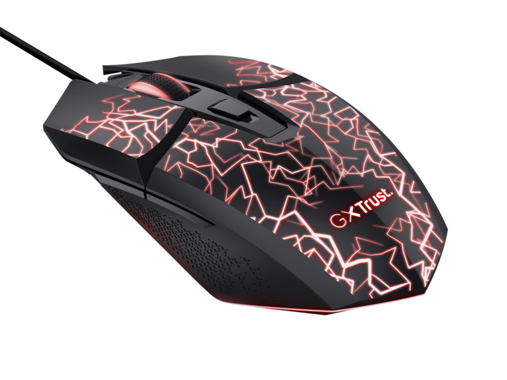 Miš TRUST GXT113 FELOX LED GAMING/crna