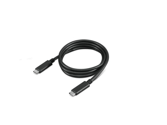 Lenovo USB-C Cable 1m/Date rate 10Gbps/Support max 100W @20V/5A