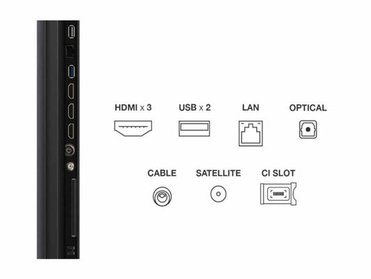 Televizor TCL 50C6KS/QLED-Mini LED/50"/4K UHD/60Hz/Google TV/crna
