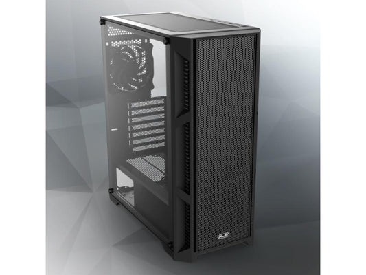 Kucište RAIJINTEK ARCADIA III MS4 Midi Tower/ATX/M-ATX/MINI-ITX/bez napajanja/kaljeno staklo/crna