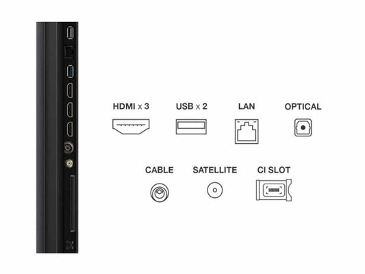 Televizor TCL 55C6KS/QLED-Mini LED/55"/4K UHD/60Hz/Google TV/crna