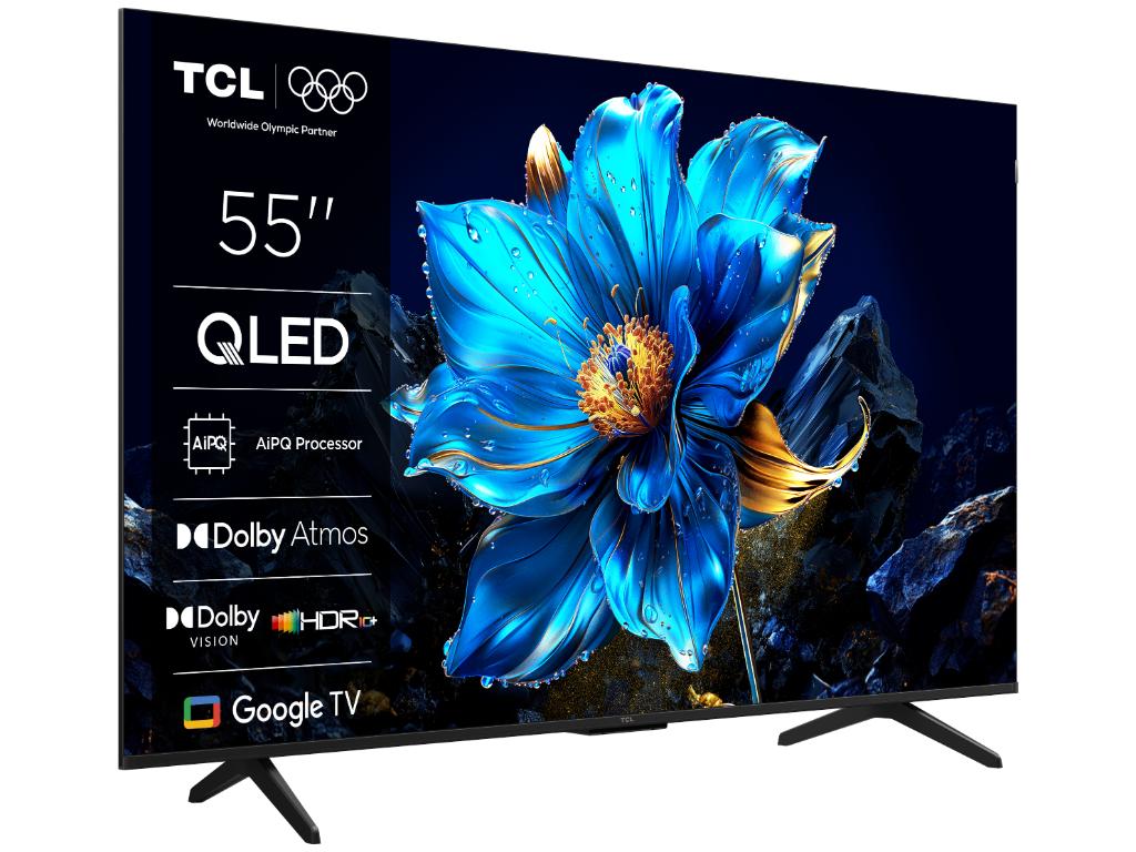 Televizor TCL 55P7K/QLED/55"/4K UHD/60Hz/Google TV/crna