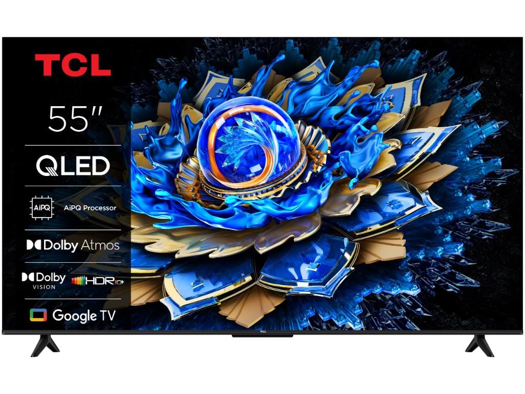 Televizor TCL 55T69C/QLED/55"/4K UHD/60Hz/Google TV/crna