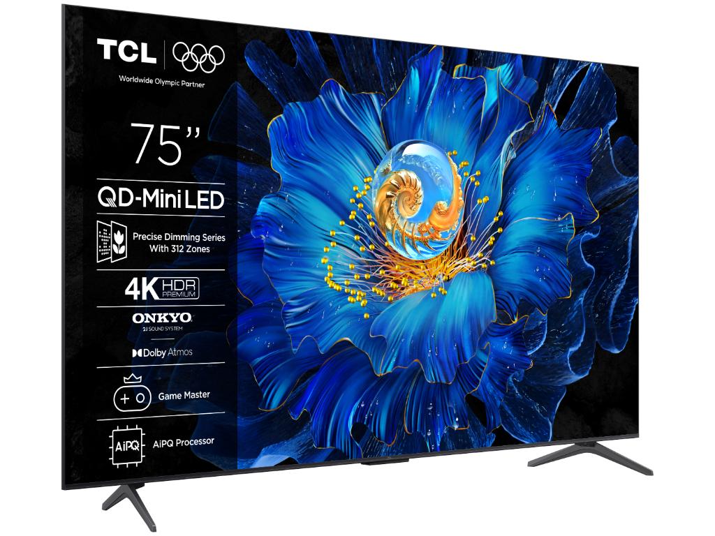 Televizor TCL 75C6KS/QLED-Mini LED/75"/4K UHD/60Hz/Google TV/crna