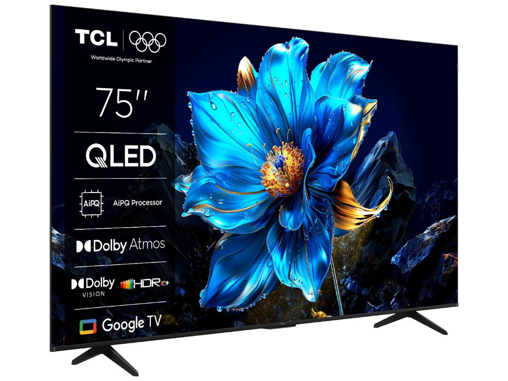 Televizor TCL 75P7K/QLED/75"/4K UHD/60Hz/Google TV/crna