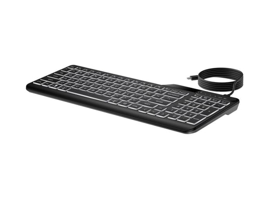 Tastatura HP 400 backlight žicna/US/crna