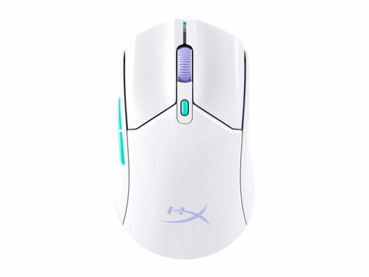 Miš HyperX Pulsefire Haste 2 Core Wls Wht/Grn/Pur/Gaming/bela
